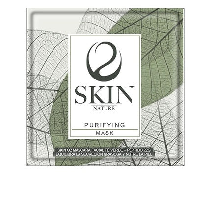 Masca faciala Skin O2, Green Tea, cu peptide