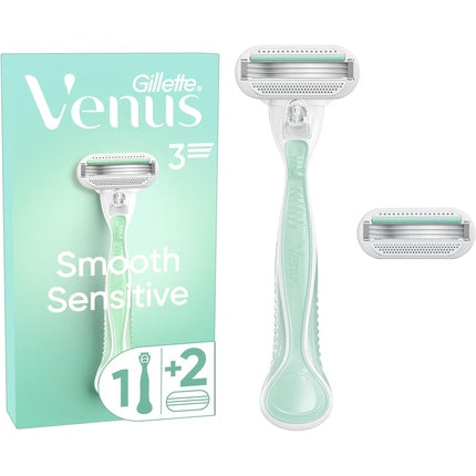 Rasă manuală Gillette Venus Smooth Sensitive pentru femei cu mâner reutilizabil