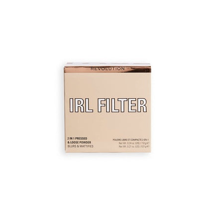 Pudră Makeup Revolution IRL, Soft Focus 2-in-1, Translucent