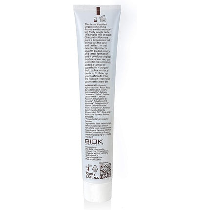 Pasta de dinti, Ecodenta, Charcoal, 75ml