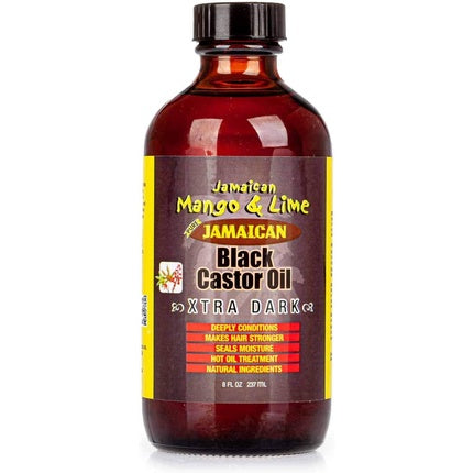 Ulei de păr, Jamaican Mango & Lime, Black Castor Oil Extra Dark, 237ml