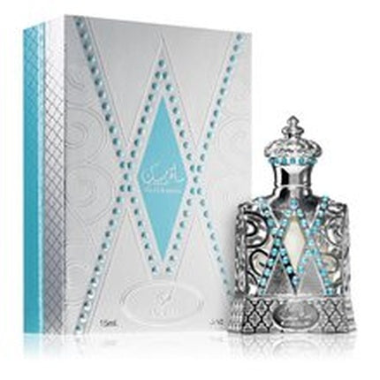 Ulei Parfum Afnan Silver Musk, 15ml, Argintiu