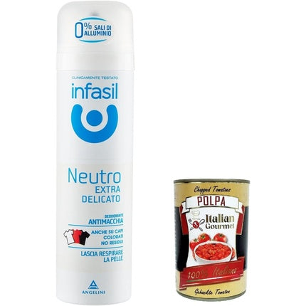 Deodorant spray, Italian Gourmet E.R, Extra Delicato Neutro, 150ml