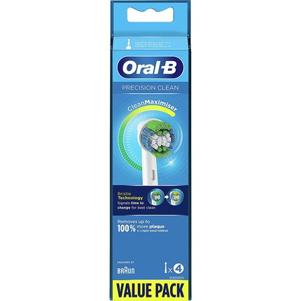 Capete Periuță Oral-B, Precision Clean, alb-verde