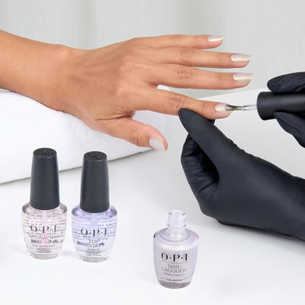 Vernis de unghii OPI, Chip Resistant & Quick Dry, culoare alb perlat