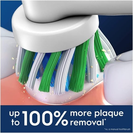 Capete Periuță Electrică Oral-B, Pro Cross Action, X-Shape, Set 10 buc, Alb