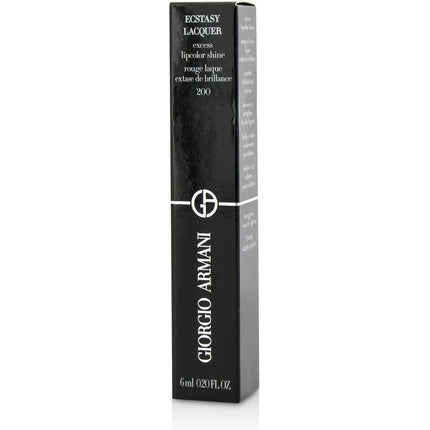 Lip Gloss, Giorgio Armani, Ecstasy Lacquer, negru