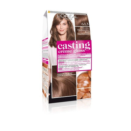 Vopsea de par, L'Oréal Paris, Casting Crème Gloss 613, Dark Mochaccino