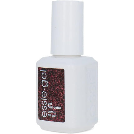 Vernis Gel Essie, Toggle To The Top 042, 125ml, Roșu cu sclipici