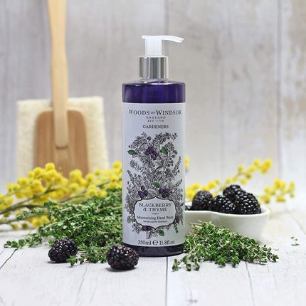 Săpun lichid, Woods Of Windsor, 350ml, mure și cimbru