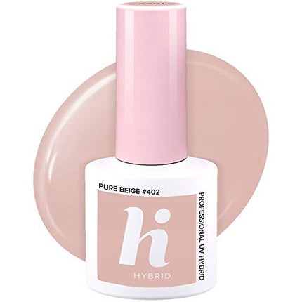 Smalt unghii Hi Hybrid #402 Pure Beige 5ml cremă mată