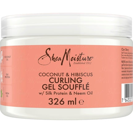 Gel păr Shea Moisture Coconut & Hibiscus, 326ml