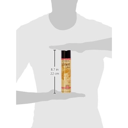 Fixativ păr, L'Oréal Paris, Elnett Satin, 250ml, auriu
