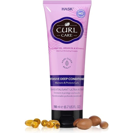 Balsam Hask Curl Care, 198ml