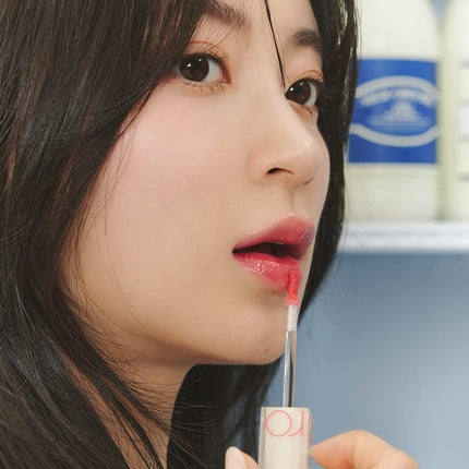 Lip Gloss, Rom&Nd, Dewyful Water Tint, roz