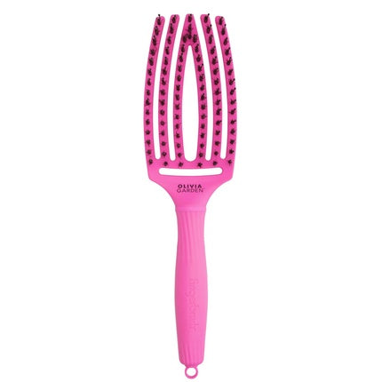 Perie păr, Olivia Garden, FingerBrush, roz neon