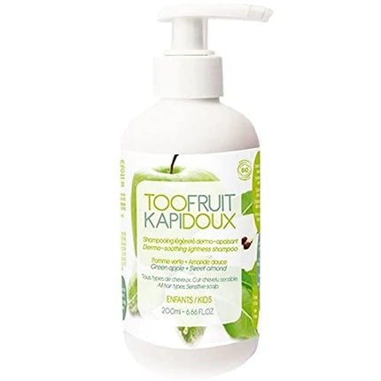 Șampon Toofruit Kapidoux, măr, migdale, 200ml