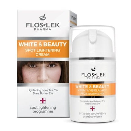 Cremă iluminatoare Floslek Pharma, pentru pete pigmentare, 60g