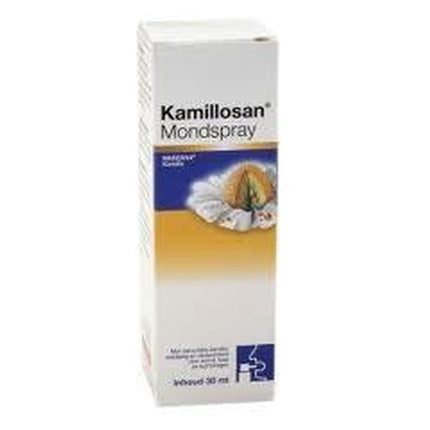Spray bucal Kamillosan cu extract de mușețel, 30 ml