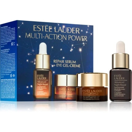 Set Mini Power Estée Lauder, Advanced Night Repair, Ser și Gel pentru ochi, 7ml + 5ml