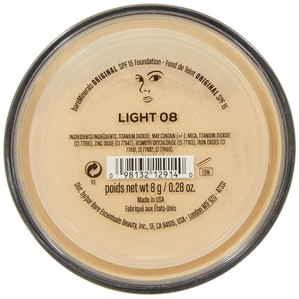 Fond de ten Bareminerals Original SPF 15, Light, 30g