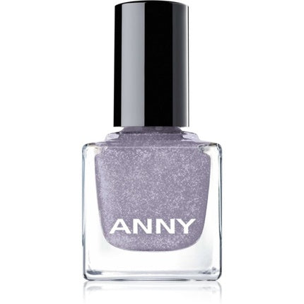 Smalt pentru unghii Anny, Female Touch 21290, Lila cu sclipici, 15 ml