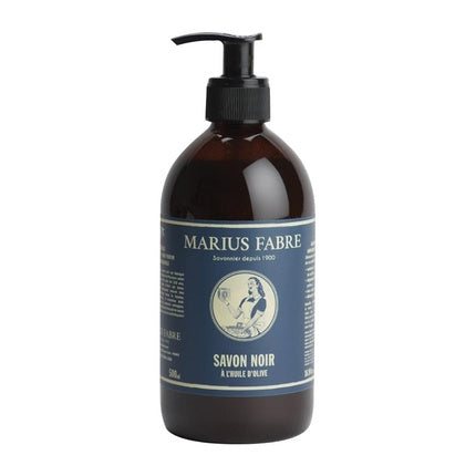 Săpun lichid Marius Fabre Savon Noir cu pompă, 453 ml