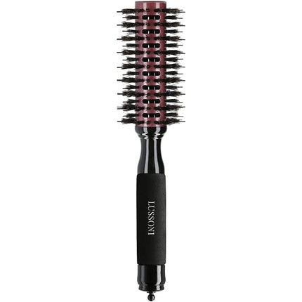 Perie rotundă pentru coafat, Tb Tools For Beauty, T4B Lussoni, 28mm, negru