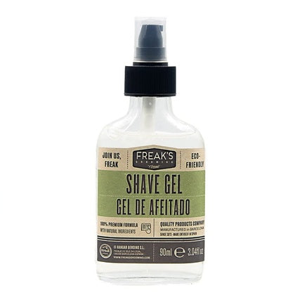 Gel de ras transparent Freak's Grooming By F, 90ml