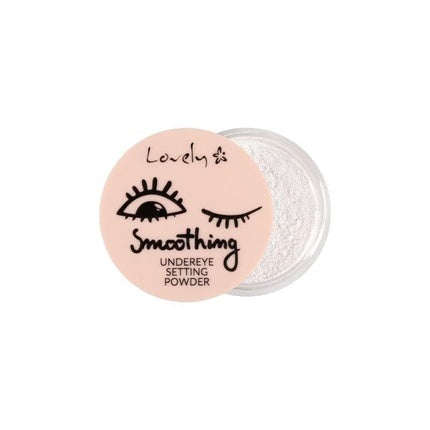 Pudră fixatoare Lovely Makeup, netezire sub ochi, 20g