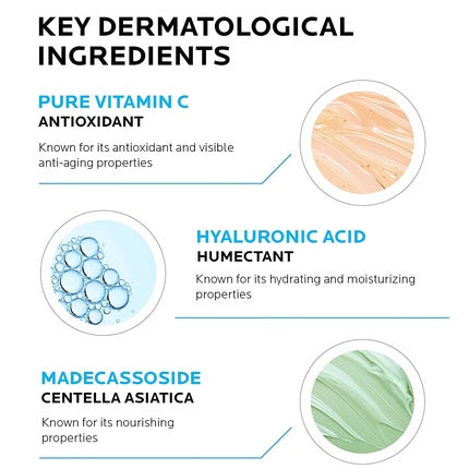 Crema pentru ochi anti-îmbătrânire, La Roche-Posay, Pure Vitamin C, 15ml