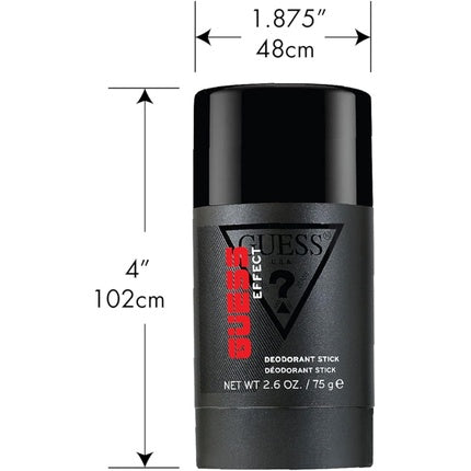 Deodorant Stick, Guess, Effect, negru