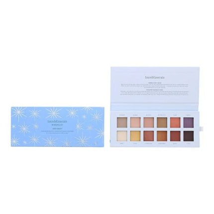 Set ombre pentru ochi, Bare Minerals Mineralist Cozy Chalet, 12 culori