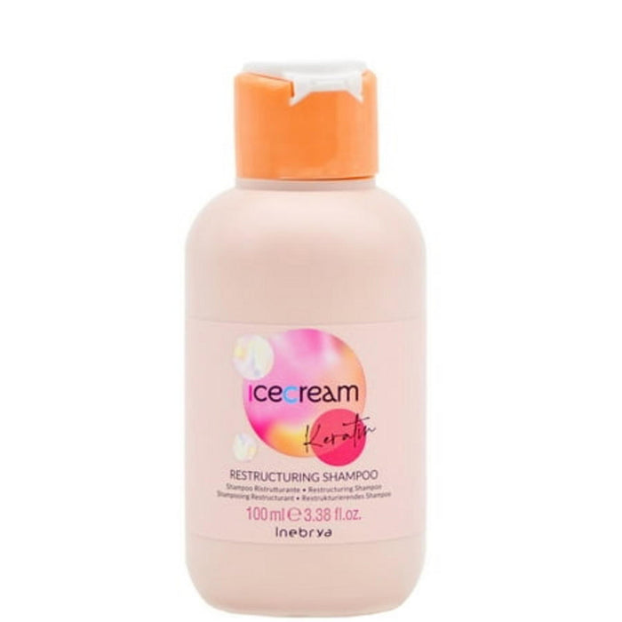 Șampon restructurant Inebrya Ice Cream Keratin, 100 ml