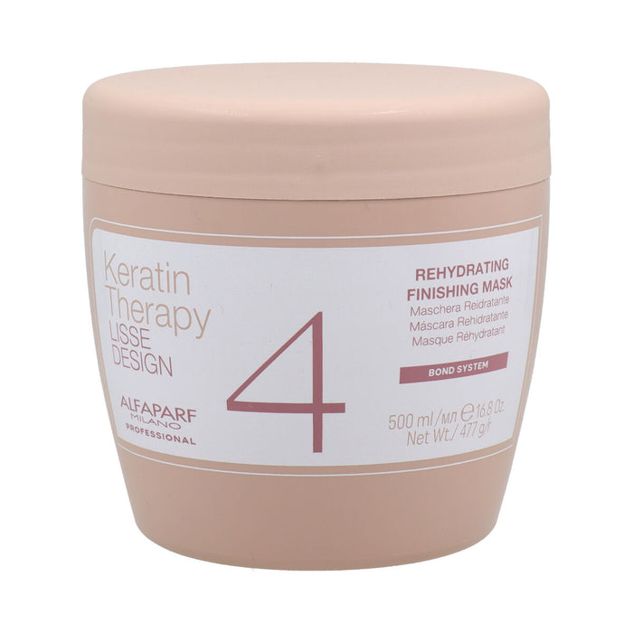 Mască de păr Alfaparf Milano Keratin Therapy Lisse Design, rehidratantă, 500 ml