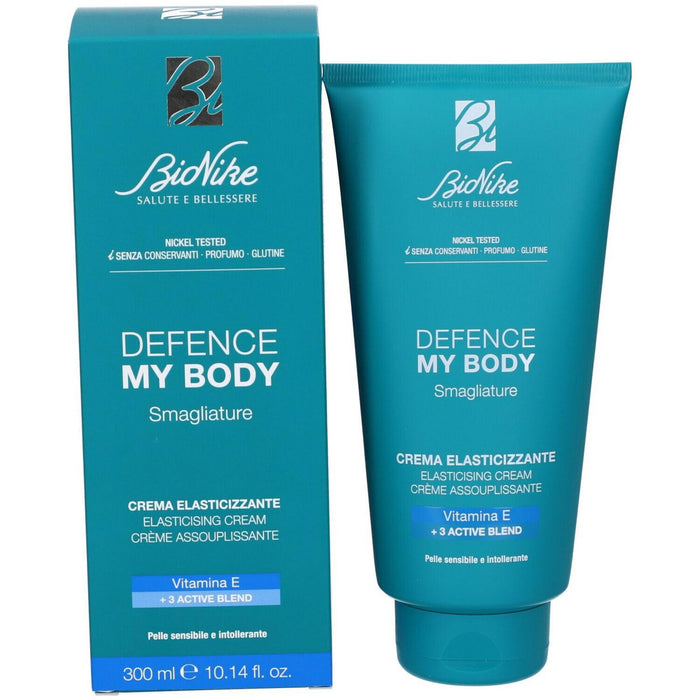 Cremă de corp BioNike Defence My Body, antivergeturi, elasticizantă, 300 ml