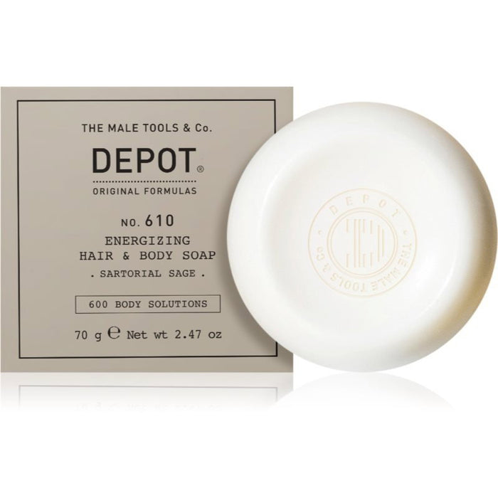 Săpun pentru păr și corp Depot 600 Body Solutions No. 610, hidratant, 70 g