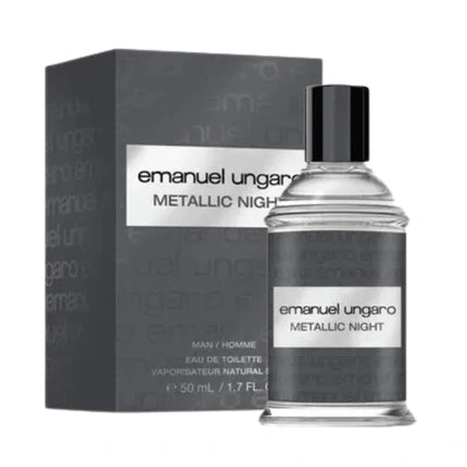Spray după bărbierit Emanuel Ungaro Metallic Night, 50 ml, negru
