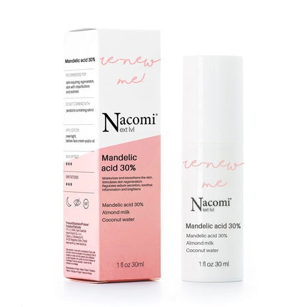 Ser Facial Nacommi, Acid Mandelic 30%, Exfoliant, 30ml