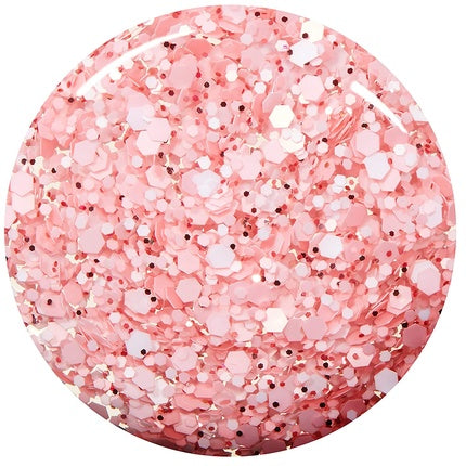 Lac de unghii Essie Galentine 13.5ml - Glitter Mat Alb și Roz
