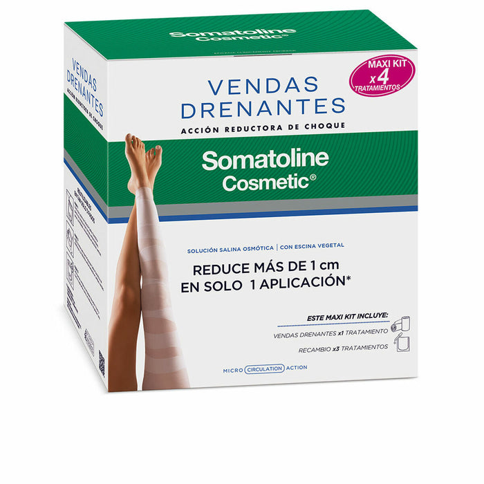 Set de benzi drenante Somatoline, unisex, 4 tratamente