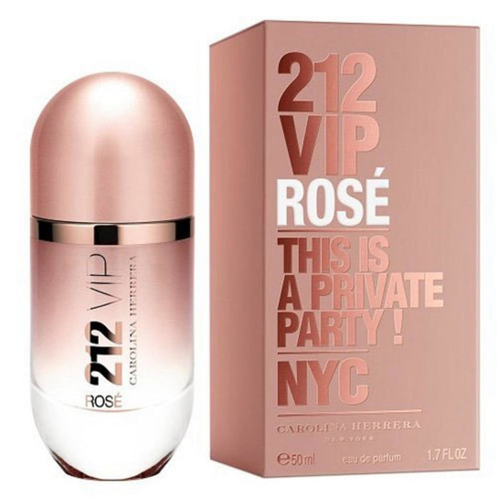 Apă de parfum Carolina Herrera 212 VIP Rose, pentru femei, 50 ml