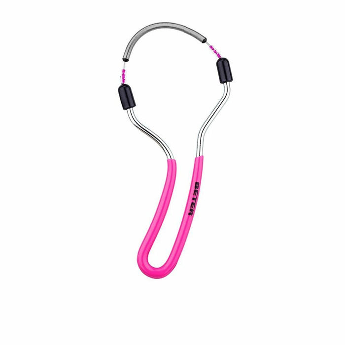 Depilator facial Beter, din oțel inoxidabil, fuchsia, 1 bucată