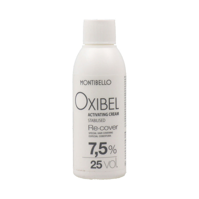 Cremă activatoare pentru vopsirea părului Montibello Oxibel Re-Cover, 25 vol (7,5%), 60 ml