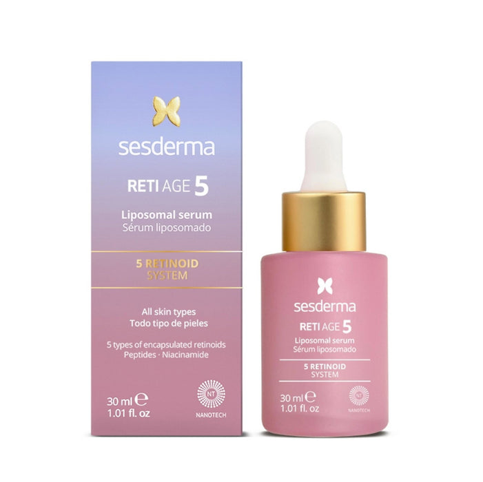 Ser facial Sesderma Reti Age 5, antiîmbătrânire, regenerant, pentru zi și noapte, 30 ml