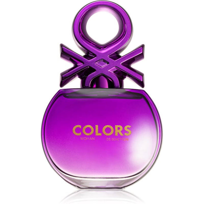 Apă de toaletă Benetton Colors Purple, pentru femei, 50 ml