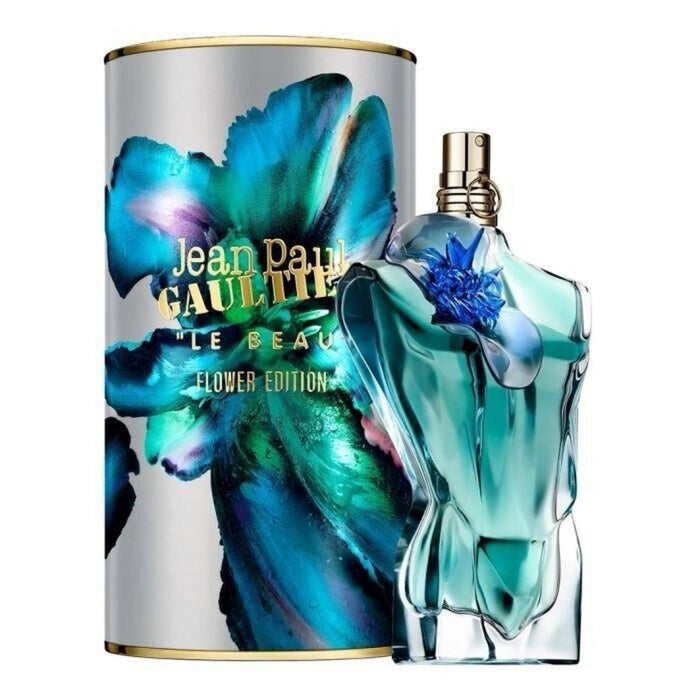 Apă de parfum Jean Paul Gaultier Le Beau Flower Edition, pentru bărbați, 125 ml