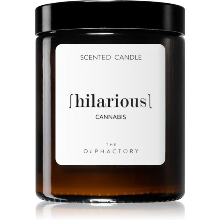 Lumânare parfumată The Olphactory Hilarious Cannabis, 135 g