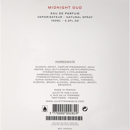 Parfum Juliette Has a Gun Midnight Oud EDP 100ml