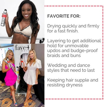 Fixativ Fave4, Style Stay, ferm, argintiu, 10 oz